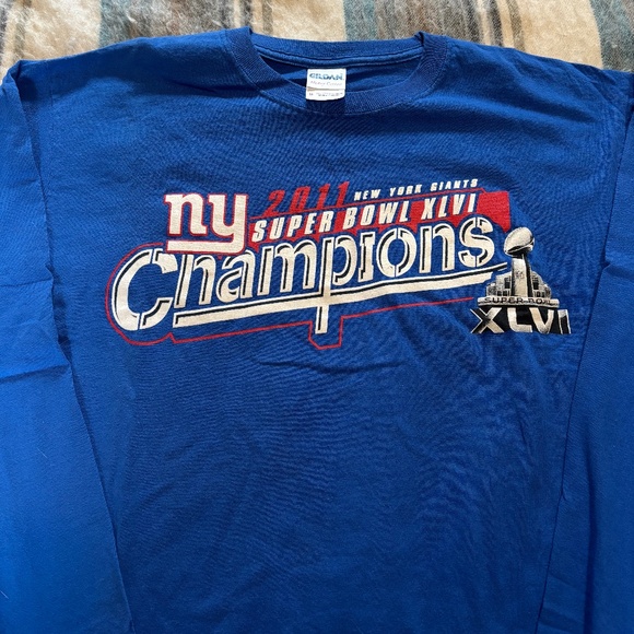 New York Giants 2011 Super Bowl Champions Shirt - Picture 2 of 4